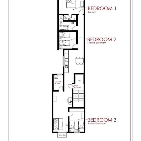 F5 1, Private Double With Private Bathroom And Balcony In Shared Flat 홈스테이 음시다